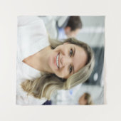 Dentist Photo Customize Personalize Wandteppich (Vorderseite (Horizontal))