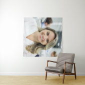 Dentist Photo Customize Personalize Wandteppich (Beispiel (Horizontal))