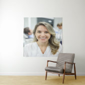 Dentist Photo Customize Personalize Wandteppich (Beispiel)