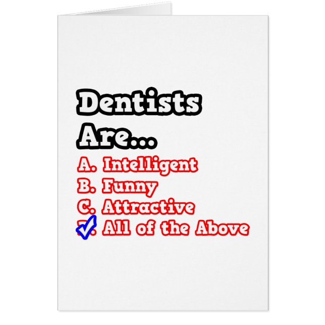 Dentist Quiz...Joke (Vorne)