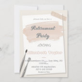 Dentist retirement invitation -Thank You Dentist Einladung (Vorderseite)