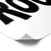 Dentist Rock! Poster Print (Ecke)