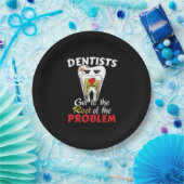 Dentist Root Canal - Tooth Cavity Pub Pappteller (Party)