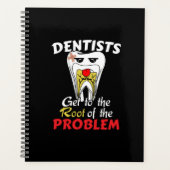 Dentist Root Canal - Tooth Cavity Pub Planer (Vorderseite)