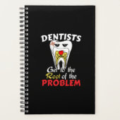 Dentist Root Canal - Tooth Cavity Pub Planer (Vorderseite)