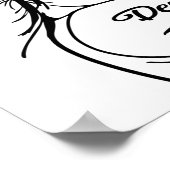 Dentist Rosie The Riveter Button Up Poster (Ecke)