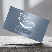Dentist Share a Smile Dusty Blue Dental Referral