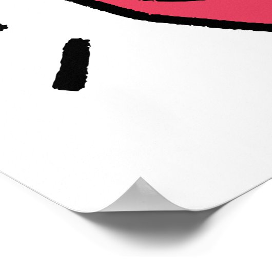 Dentist Smile Poster (Ecke)