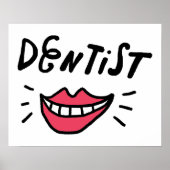 Dentist Smile Poster (Vorne)