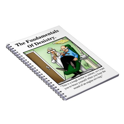 Dentist Spaß Funny Notebook Geschenk Notizblock (Rechte Seite)