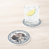 DENTIST Spaß Sandstein Untersetzer (Seite)