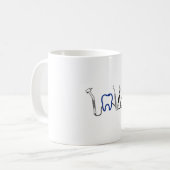 Dentist Teeth Dental LoveStand Liebe FunnyFunnyGab Kaffeetasse (Vorderseite Links)
