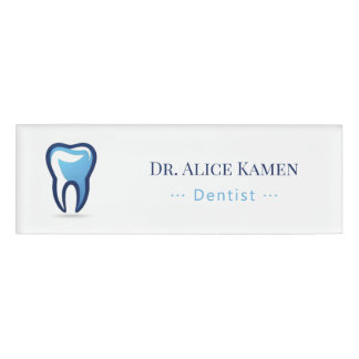 Dentist | Teeth Namenschild