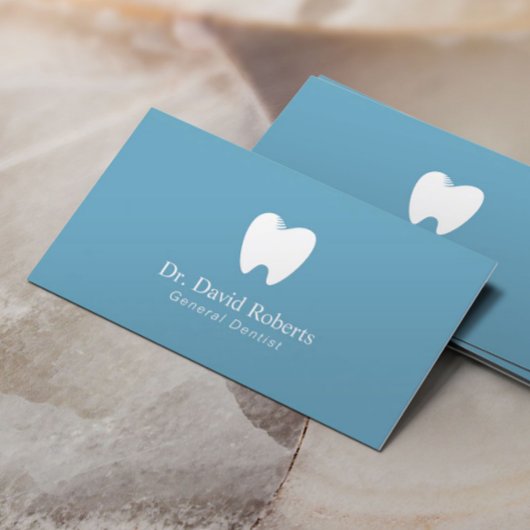 Dentist Tooth Logo Blue Dental Termin