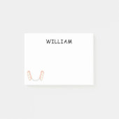 Dentist Tooth Logo Post-it Klebezettel (Vorderseite)