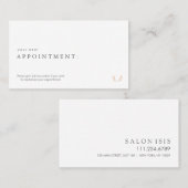 Dentist Tooth Logo Terminkarte (Vorne/Hinten)