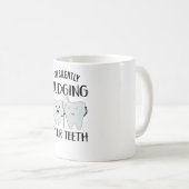 Dentist Tooth Profession Dental Technician Dental Kaffeetasse (VorderseiteRechts)