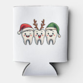 Dentist Weihnachten Weihnachten Weihnachtsfeiertag Dosenkühler (Vorderseite)
