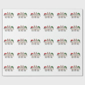 Dentist Weihnachten Weihnachten Weihnachtsfeiertag Geschenkpapier (Flach)