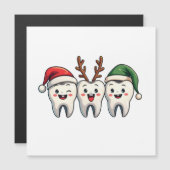 Dentist Weihnachten Weihnachten Weihnachtsfeiertag Magnetkarte (Vorne/Hinten)