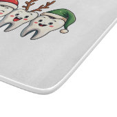 Dentist Weihnachten Weihnachten Weihnachtsfeiertag Schneidebrett (Ecke)