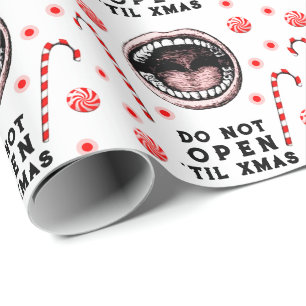 Dentist Weihnachtsgeschenk Geschenkpapier