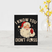 Dentist Weihnachtslustige Weihnachten Weihnachten Karte (Gelbe Blume)