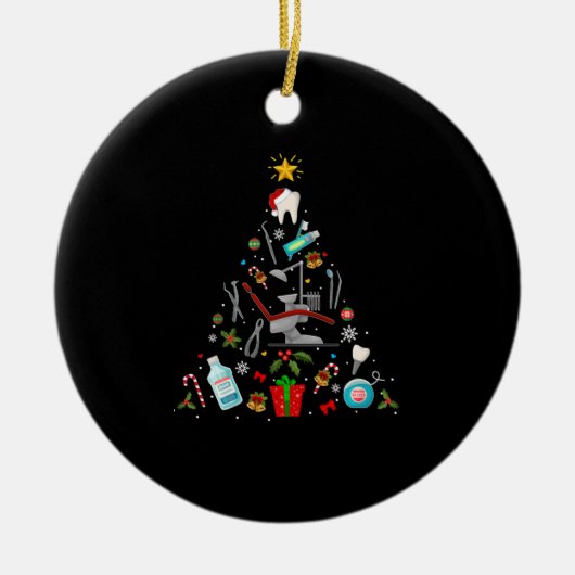 Dentist Weihnachtsschmuck Weihnachten Weihnachtsba (Vorne)