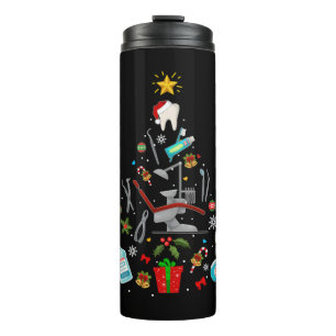 Dentist Weihnachtsschmuck Weihnachten Weihnachtsba Thermosbecher
