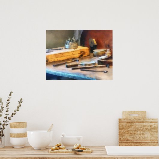 Dentist Workbench Poster (Küche)