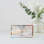 Dentist Workbench Visitenkarte (Stehend Vorderseite)