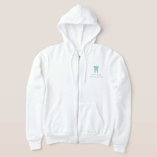Dentistry hoodie with custom molar tooth logo (Ablage )
