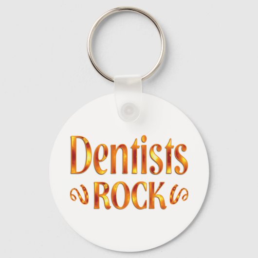 Dentists Rock Schlüsselanhänger (Vorderseite)