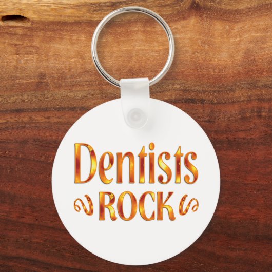 Dentists Rock Schlüsselanhänger (Vorderseite)