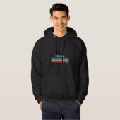 Denton Native Funny State Flag Pride Texas Hoodie (Vorne ganz)