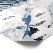 Dents du Midi Switzerland Holiday Card Poster (Ecke)