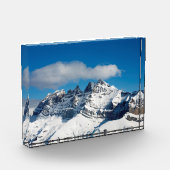 Dents du Midi Switzerland Holiday Card Poster Fotoblock (Links)