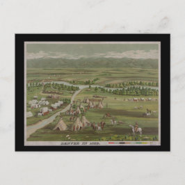 Denver 1859 postkarte