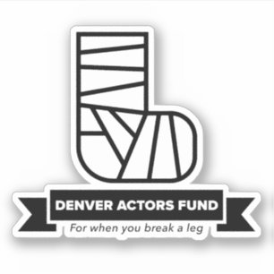 Denver Actors Fund Aufkleber