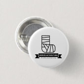 Denver Actors Fund Button (Klein) (Vorne & Hinten)