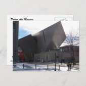 Denver Art Museum Postkarte (Vorne/Hinten)