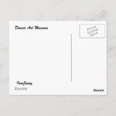 Denver Art Museum Postkarte (Rückseite)