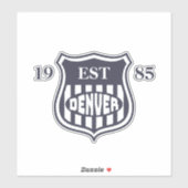 Denver Aufkleber (Blatt)