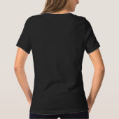 "Denver Beard Behalten" Frauenschwarz T-Shirt (Rückseite)