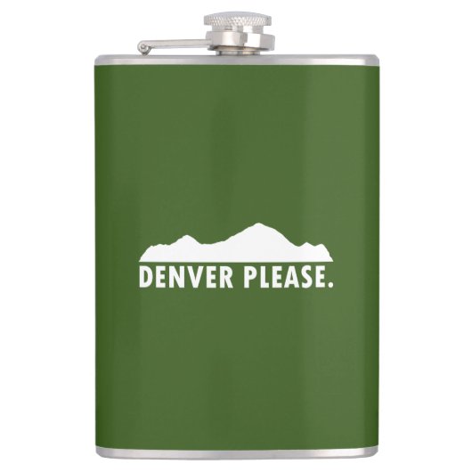 Denver bitte flachmann (Vorderseite)