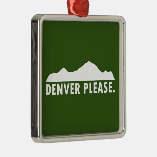 Denver bitte ornament aus metall (Rechts)
