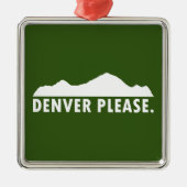Denver bitte ornament aus metall (Vorne)