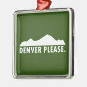 Denver bitte ornament aus metall (Links)