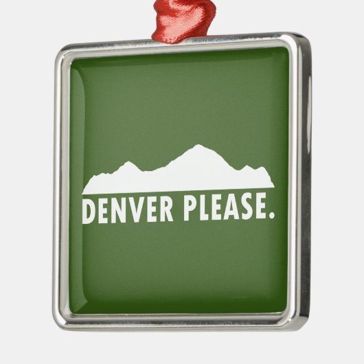 Denver bitte ornament aus metall (Links)