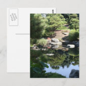 Denver Botanic Japanischer Garten Reflektionen Postkarte (Vorne/Hinten)